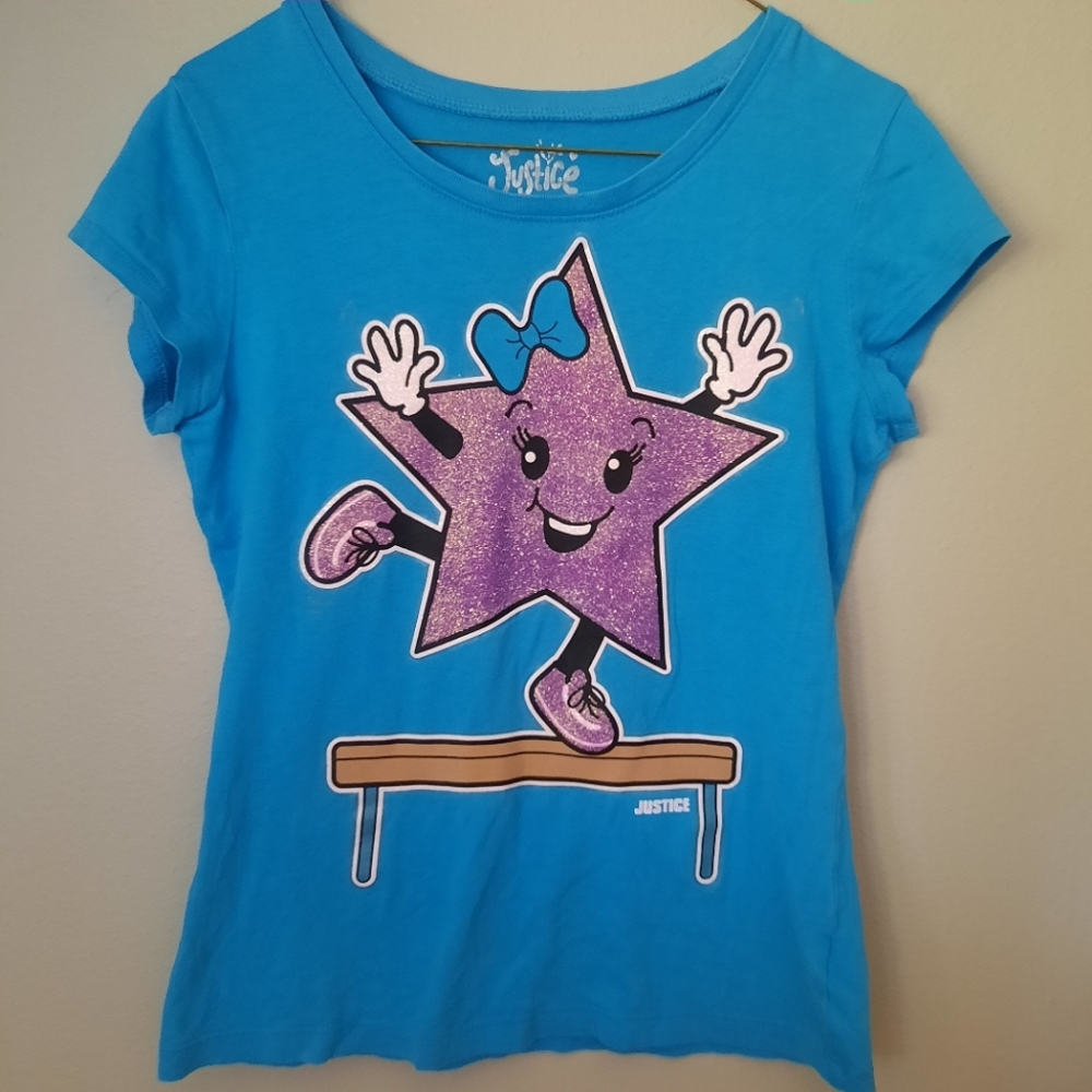 Justice T-Shirt Size 8